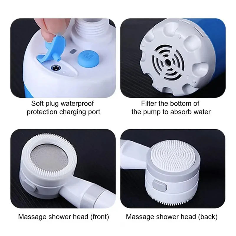 Portable Smart Shower Pump
